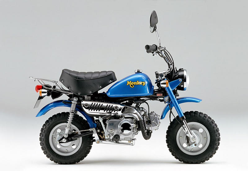 スポーティな R やオフ風の Baja など新たなファミリーも続々登場 ホンダ モンキーhistoryその2 Clicccar Com