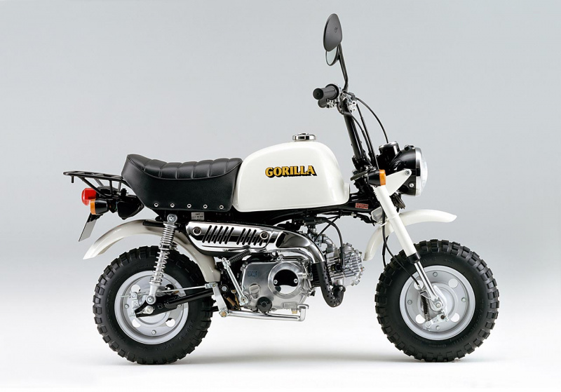 スポーティな R やオフ風の Baja など新たなファミリーも続々登場 ホンダ モンキーhistoryその2 Clicccar Com