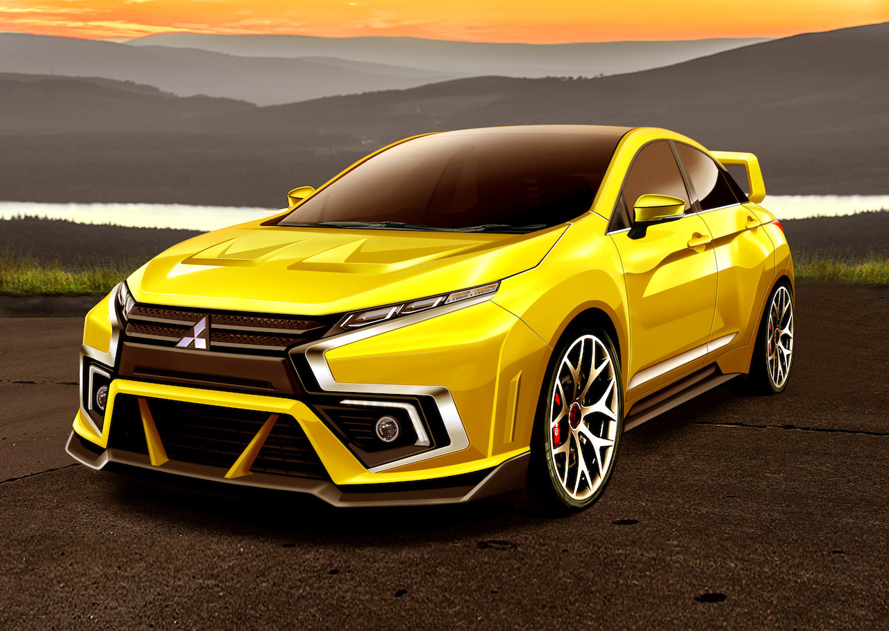 2023年、三菱ギャラン「VR4」が復活か!? クワッドモーター4WDのPHEVシステムを搭載？