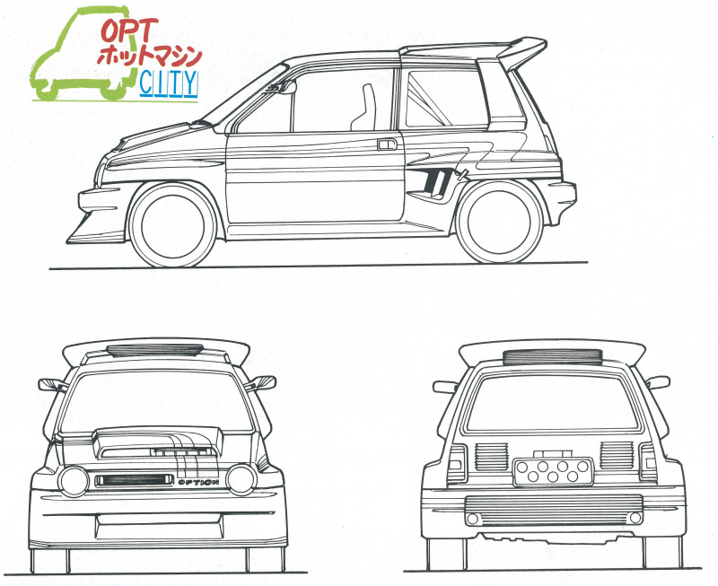 本当に走るのか Optツインエンジン シティ4wd化計画がジワジワくる Option 1986年10月号より Clicccar Com