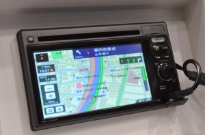 モニターだけ がiphoneを繋いでナビとして利用する 第3回国際自動車通信技術展 Attt Clicccar Com